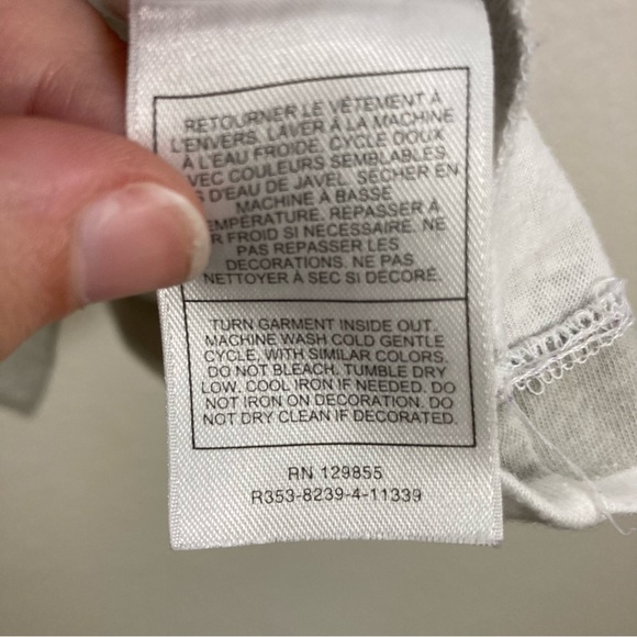 Disney Park - Tink Tank Top - White/Gray - Size Small - Picture 5 of 6